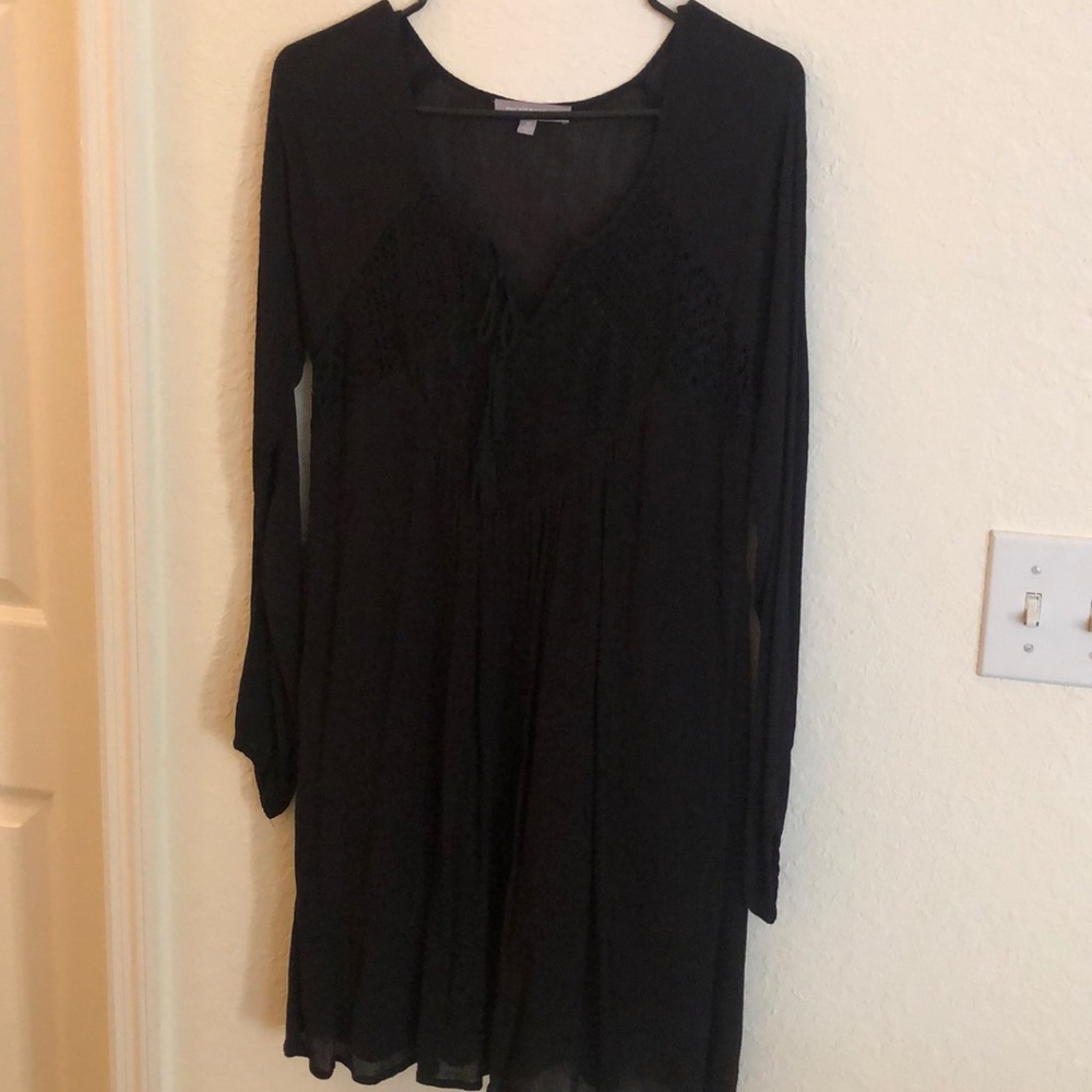 Boho style long sleeve dress